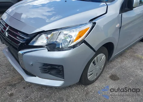 2024 Mitsubishi Mirage Es/Le из США, поврежденный, VIN ML32AUHJ7RH017289